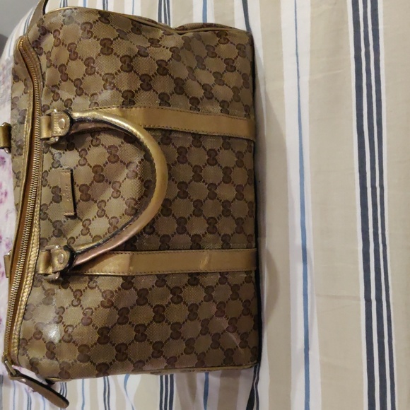 Gucci Boston gg coated canvas bag - Picture 2 of 8